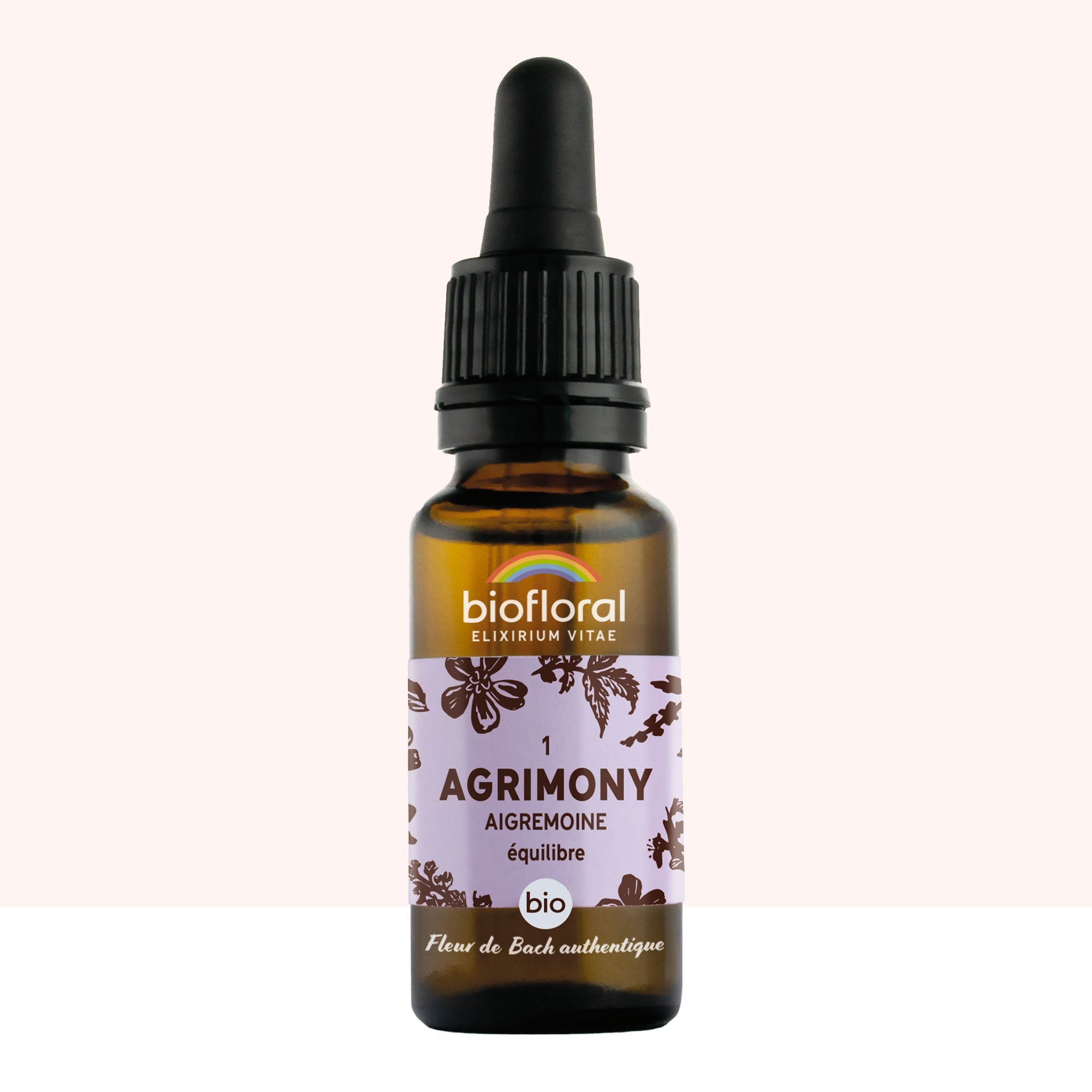 Flowers of Bach 01 Agrimony - Aigremoine - Bio Demeter