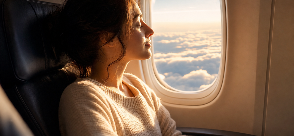 Anti-stress avion : apaiser sa peur de l'avion avec les Fleurs de Bach
