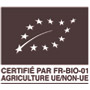 Pictogramme Bio certifié UE.